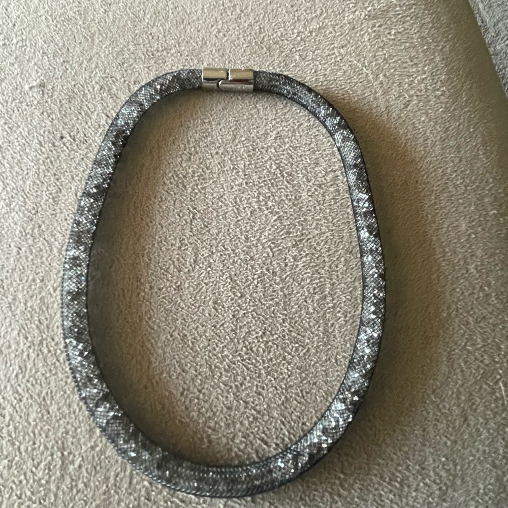 Silver Mesh Necklace